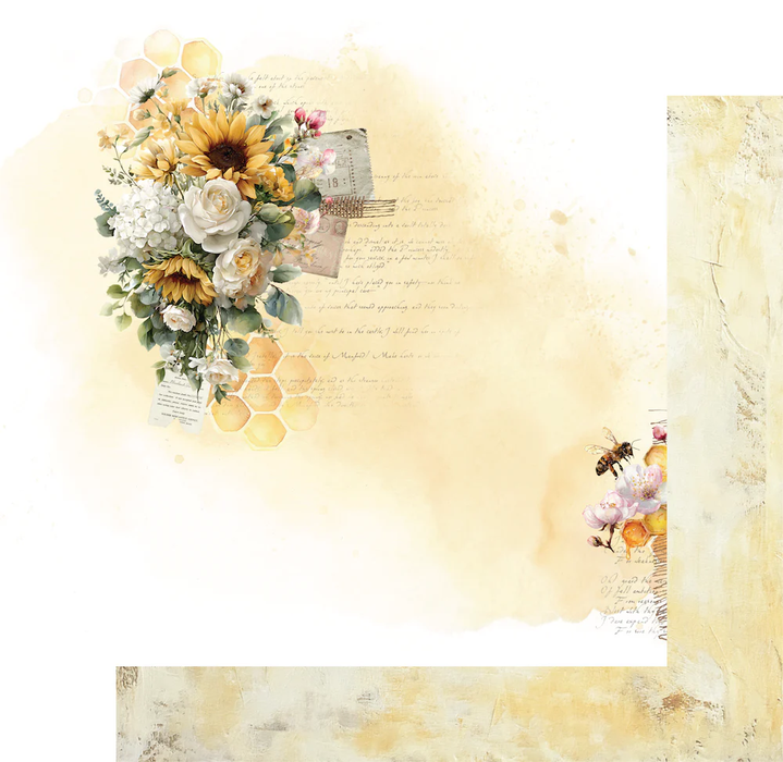 Sweet as Honey - Honeycomb Paper