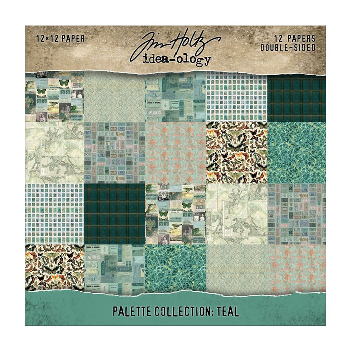 Idea-ology Palette Collection 12"X12" - Teal