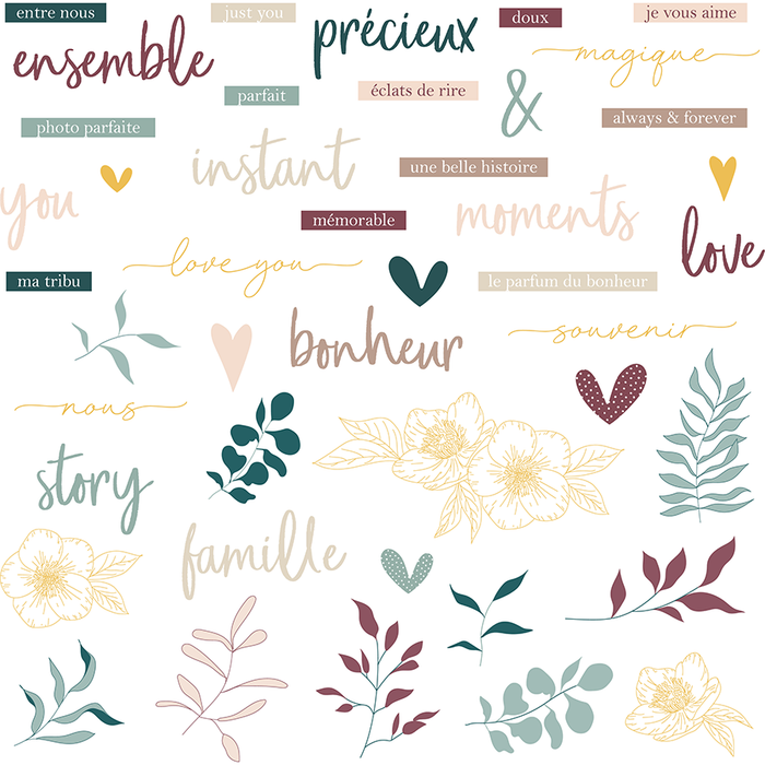 Magic moments Die-cut motifs