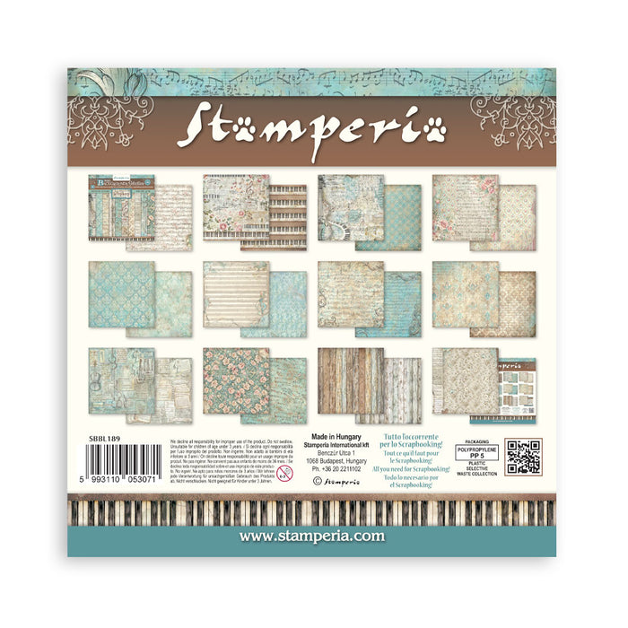 Symphony Backgrounds Pad 12"X12"
