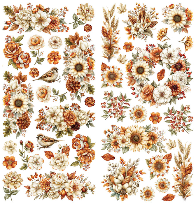 Season’s Bounty Laser Cut Wildflowers