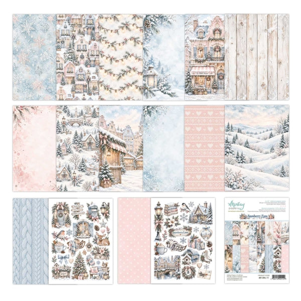 SNOWBERRY LANE 6 X 8 ADD-ON PAPER SET