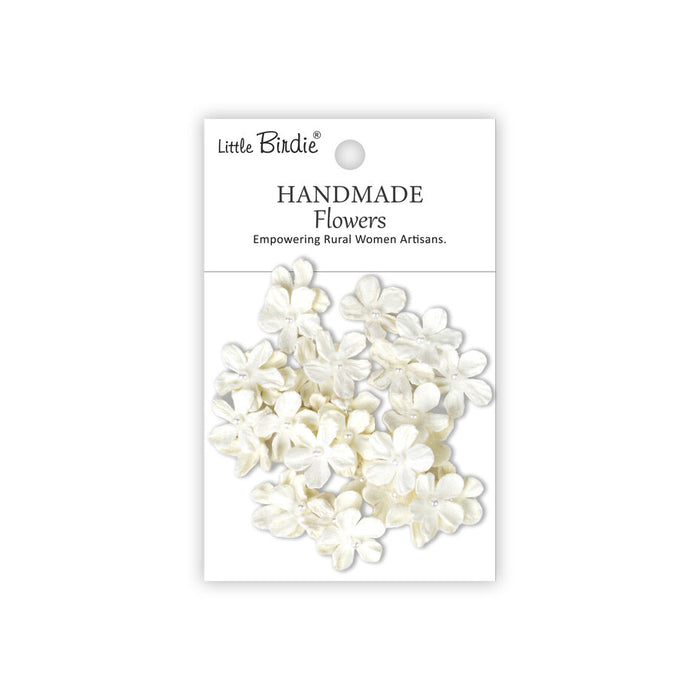 Little Birdie Flowers - Pearl Petites Ivory Pearl