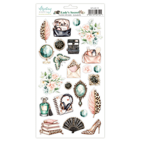 LADY'S SECRET PAPER STICKERS - ELEMENTS