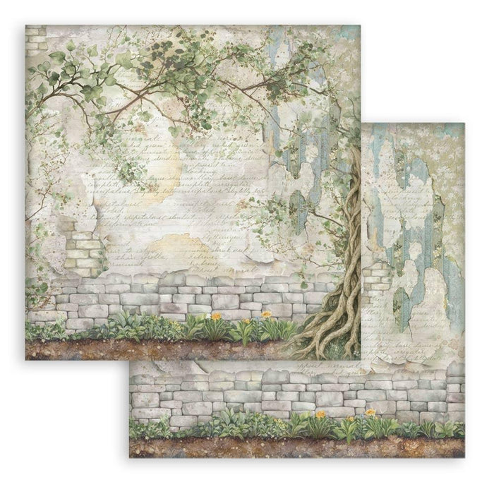 Herbarium Silvae Backgrounds Pad 12"X12"