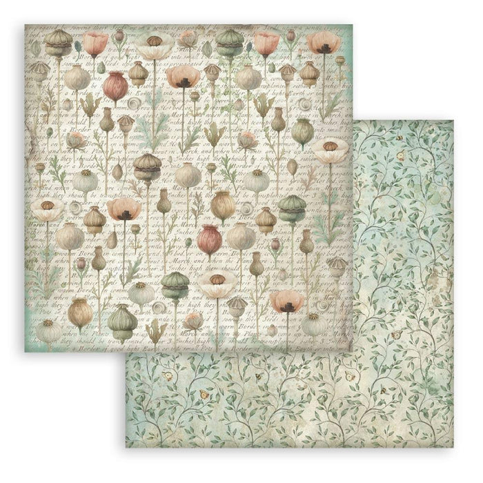 Herbarium Silvae Backgrounds Pad 12"X12"
