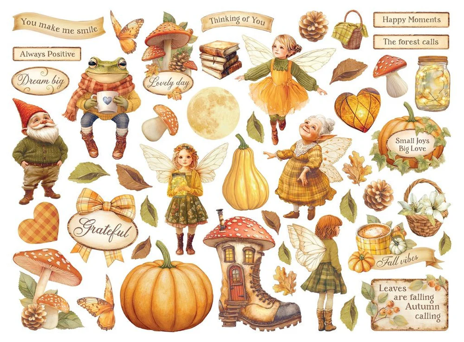 Whispering Woods Die-Cuts