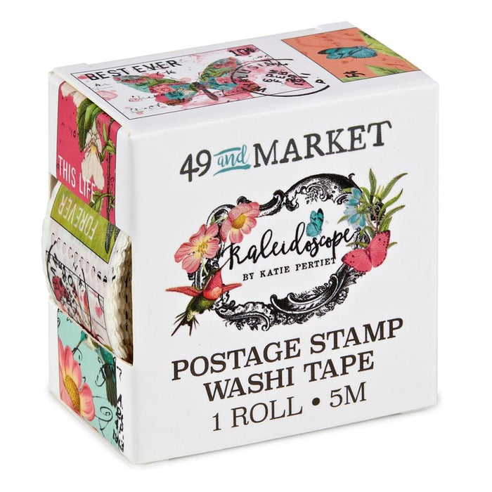 Kaleidoscope Postage Washi Tape Roll