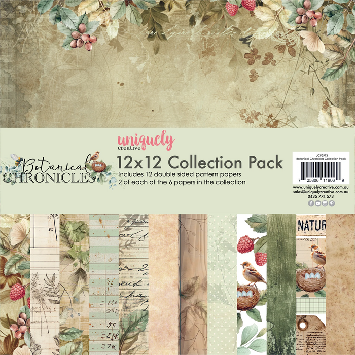 Botanical Chronicles 12 X 12 COLLECTION PACK