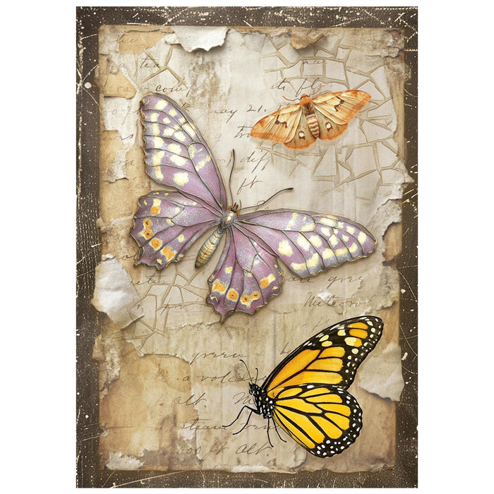 Printed Mini Rice paper A6 - All Around