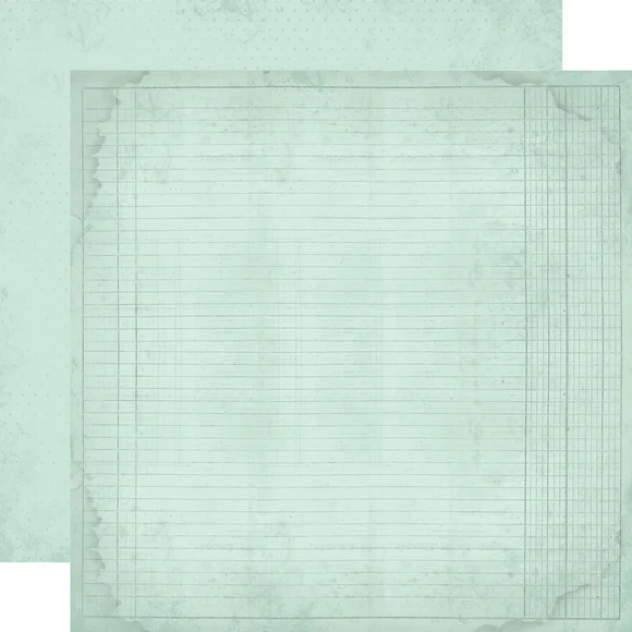 Simple Vintage Junk Drawer Paper - Cypress