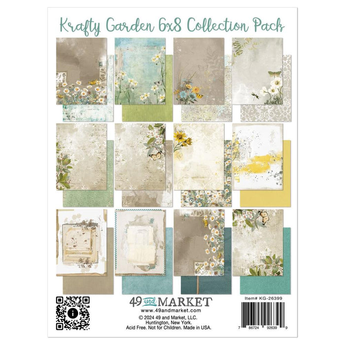 Krafty Garden Collection Pack 6"X8"