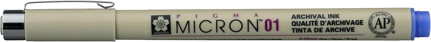 Pigma Micron Pen 01 0.25mm - Blue