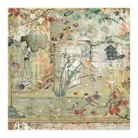 Oriental Garden Pad 8"X8"