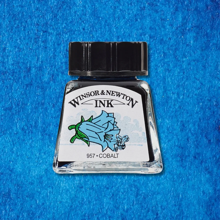 Winsor and Newton Drawing Ink 14ml - Cobalt
