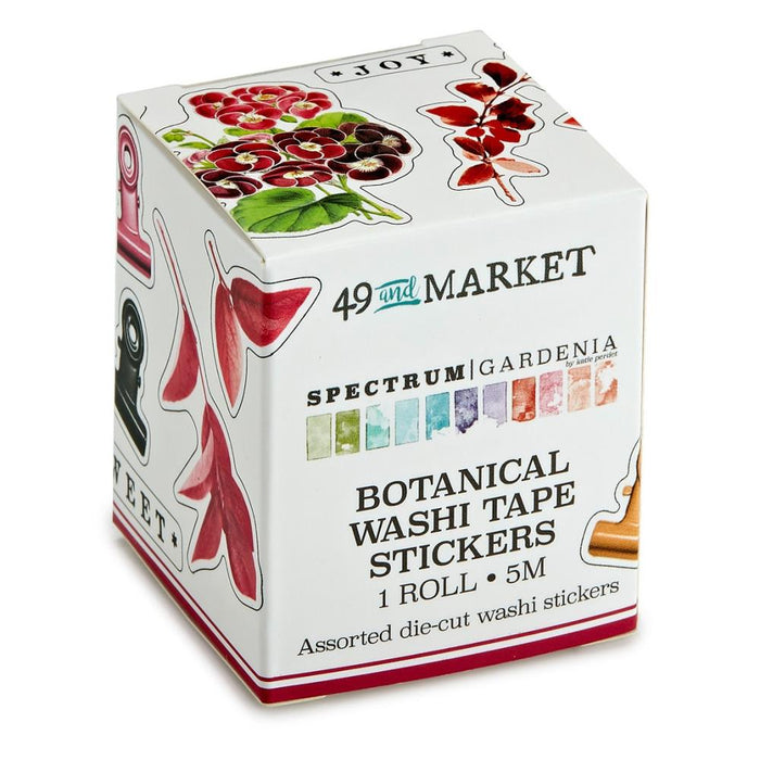Spectrum Gardenia Washi Sticker Roll - Botanical