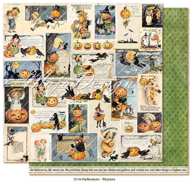 Halloween Paper - Rhymes