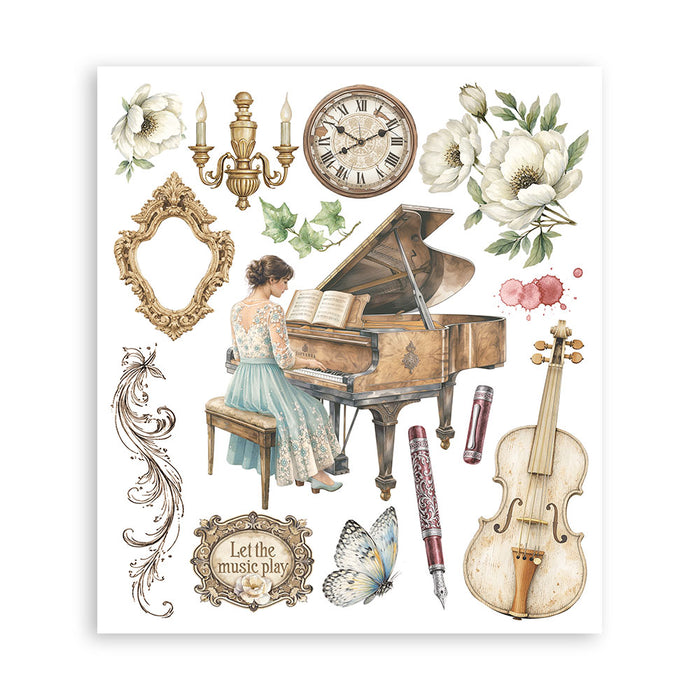 Symphony Rub-On Kit 8"x9"