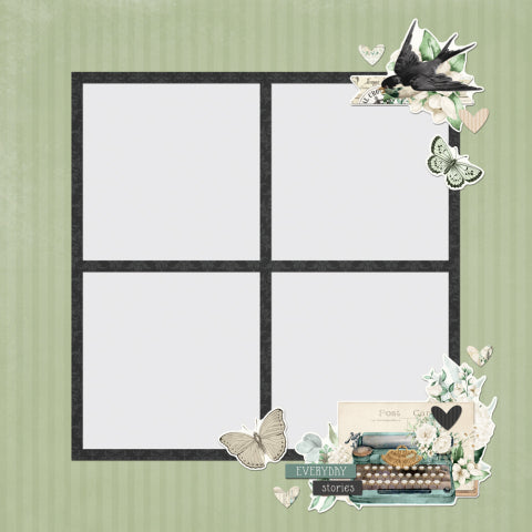 Simple Vintage Timeless Harmony SIMPLE PAGES PAGE PIECES