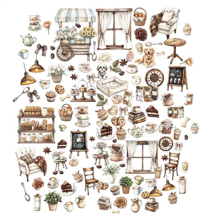 Country Heart Cafe  Laser Cuts - Elements