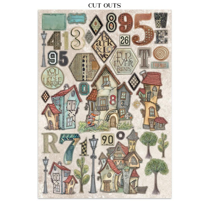 Stamperia Junk Journal - Furry Friends