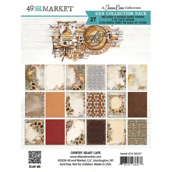 Country Heart Cafe – 6 x 8 Collection Pack