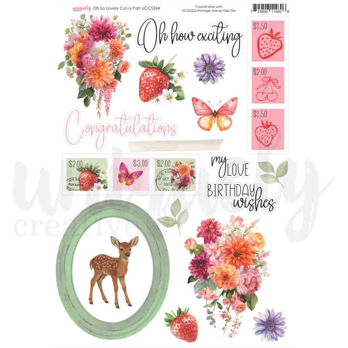 OH SO LOVELY CUT-A-PART SHEET
