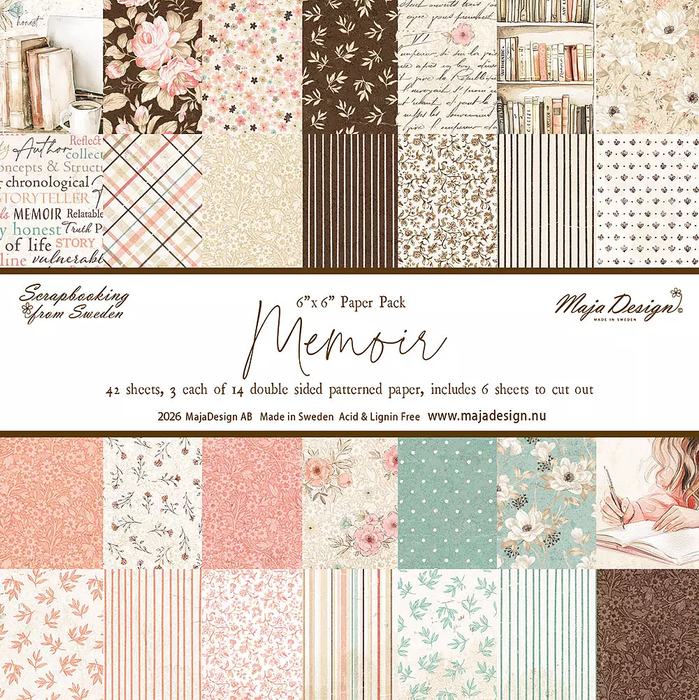 Memoir 6x6" Paper pack