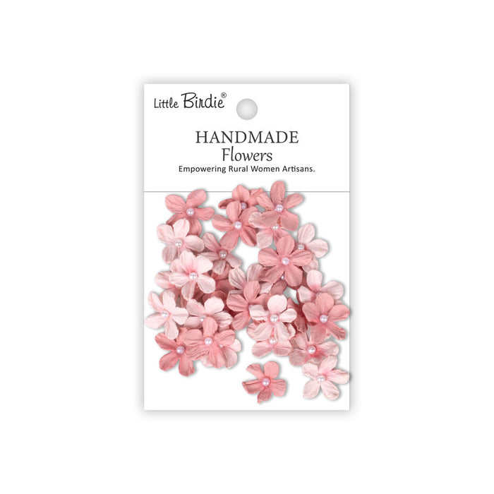 Little Birdie Flowers - Pearl Petites Pink Passion
