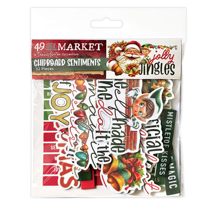 Jolly Jingles Chipboard Set