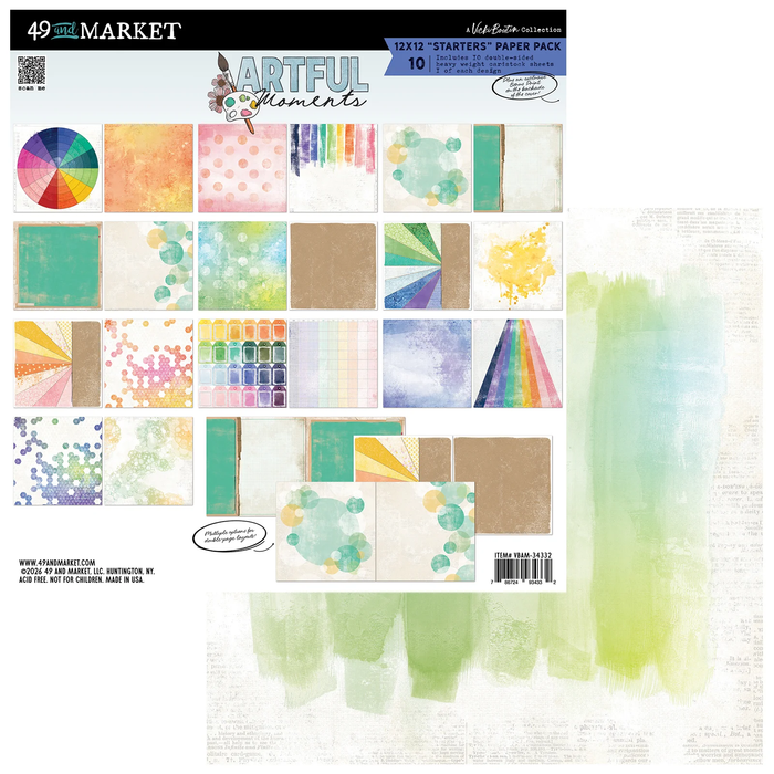 Artful Moments 12×12 Starters Collection Pack