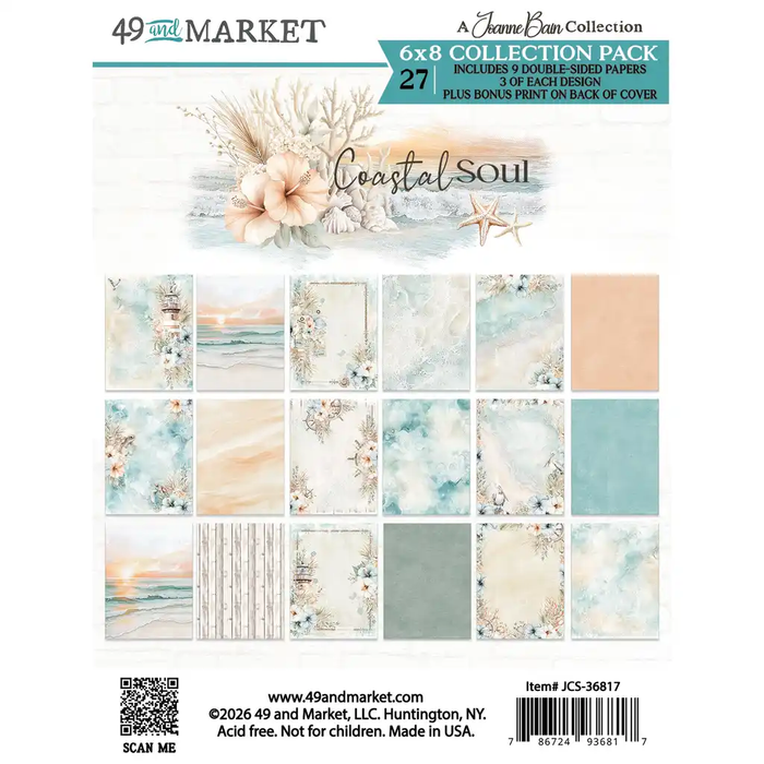 Coastal Soul – 6 x 8 Collection Pack