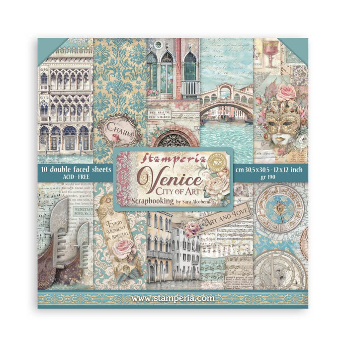 Venice City of Art Pad 12"X12"