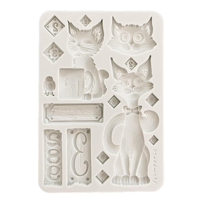 Furry Friends Silicon Mould A5 - Cats