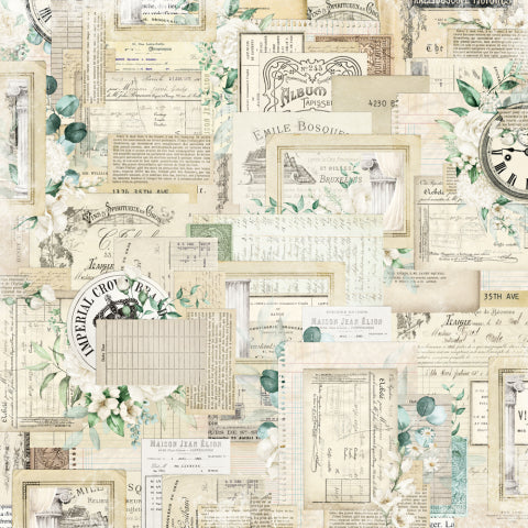Simple Vintage Timeless Harmony Paper - Timeless Memories
