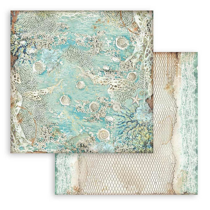 Songs Of The Sea Backgrounds Paper Pad 8"X8"