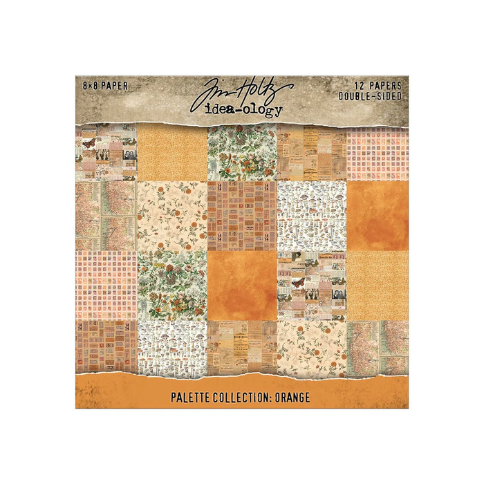 Idea-ology Palette Collection 8"X8" - Orange