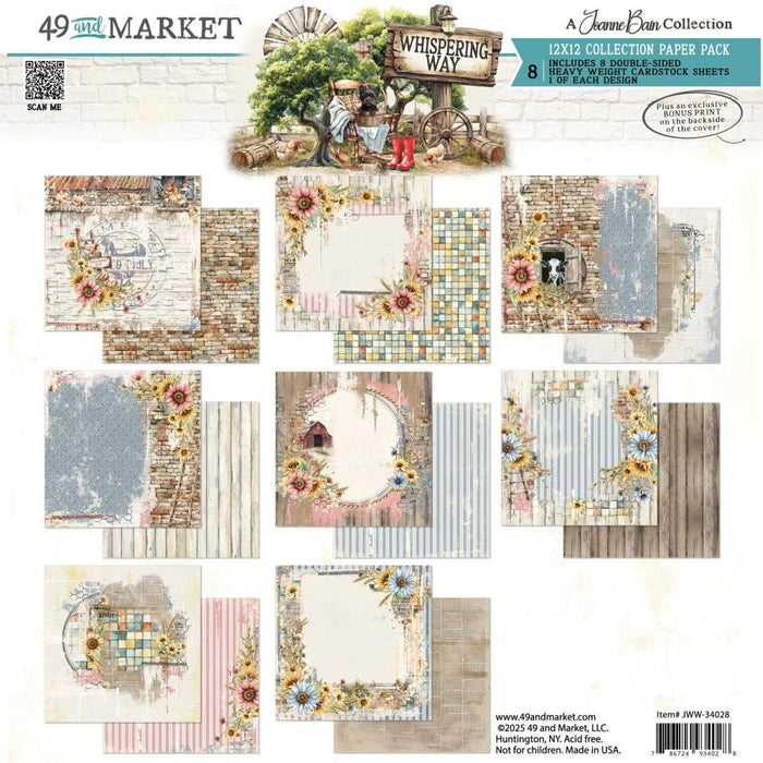 Whispering Way Collection Pack 12"X12"