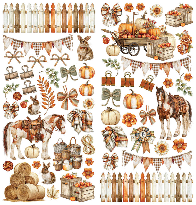 Season’s Bounty Laser Cut Elements