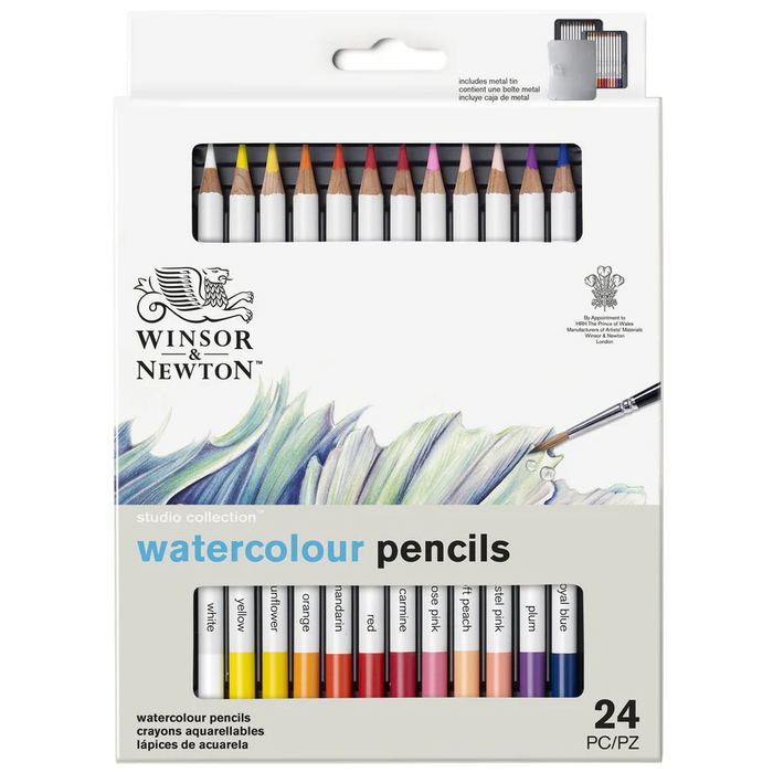 Winsor and Newton Watercolour Pencils x24