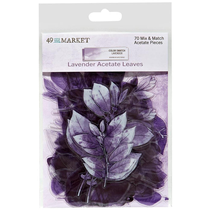Color Swatch: Lavender Acetate Leaves