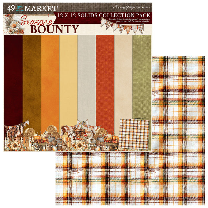 Season’s Bounty – 12 x 12 Solids Collection Pack