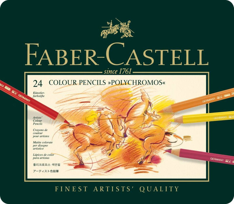 Faber-Castell Polychromos Artists Colour Pencils (24)