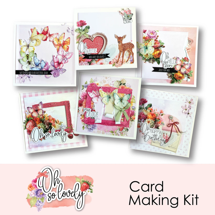 OH SO LOVELY CARD MAKING KIT