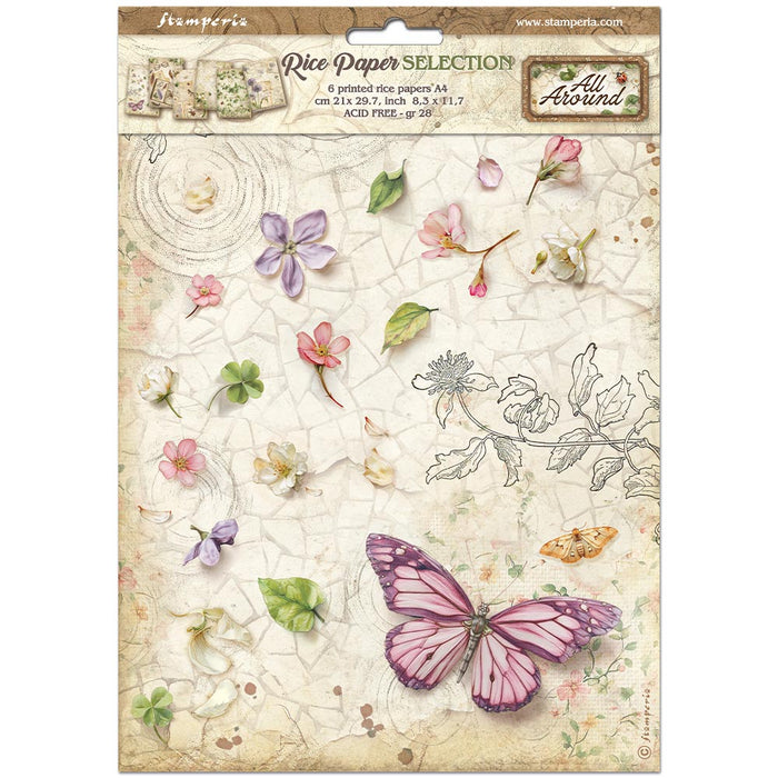 Rice paper Selection A4 - All Around