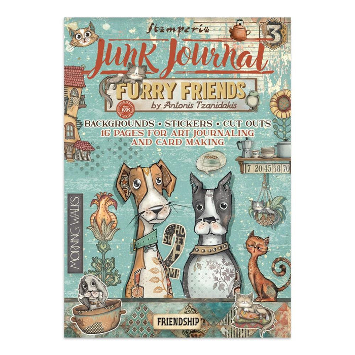 Stamperia Junk Journal - Furry Friends