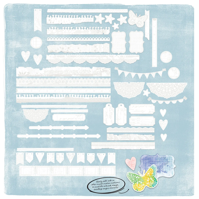 Irresistible Die-cut Borders