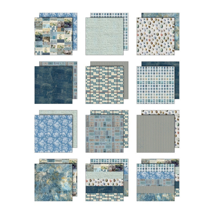 Idea-ology Palette Collection 12"X12" - Blue