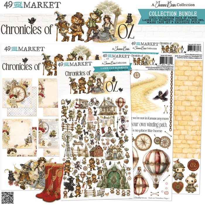 Chronicles of Oz Bundle Set with Patch