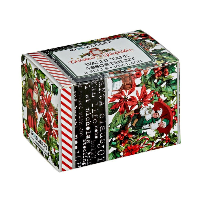 Christmas Spectacular Washi Tape Set 3/Pkg